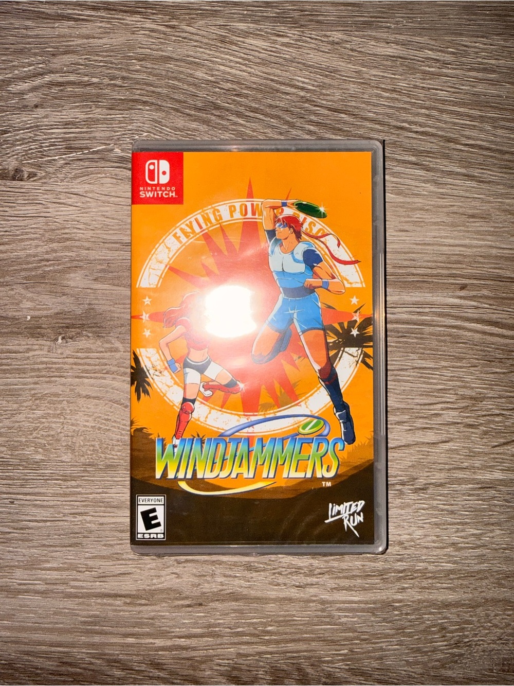 Nintendo Windjammers Switch Game - Orange Cover